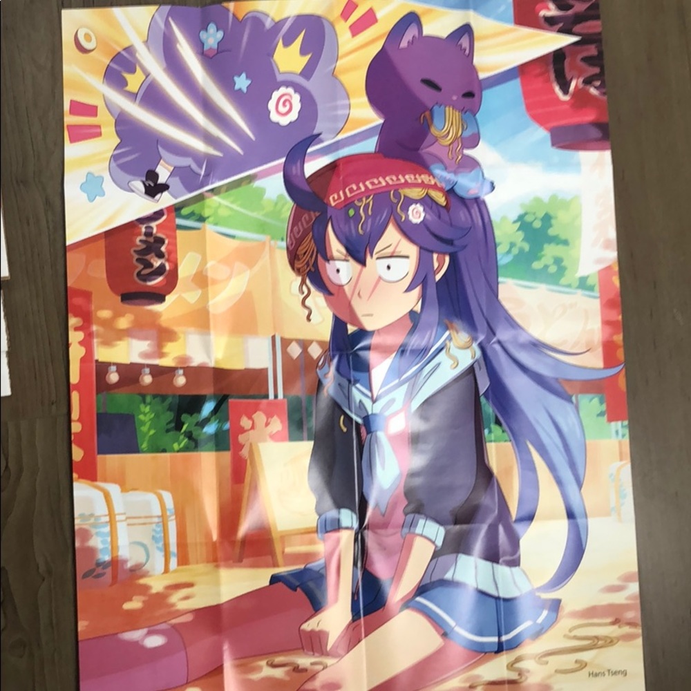 Yume and Kitty Action Comedy Anime Poster
